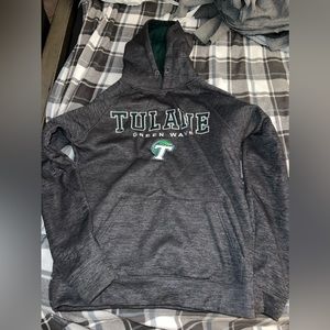 Tulane Gray Hoodie